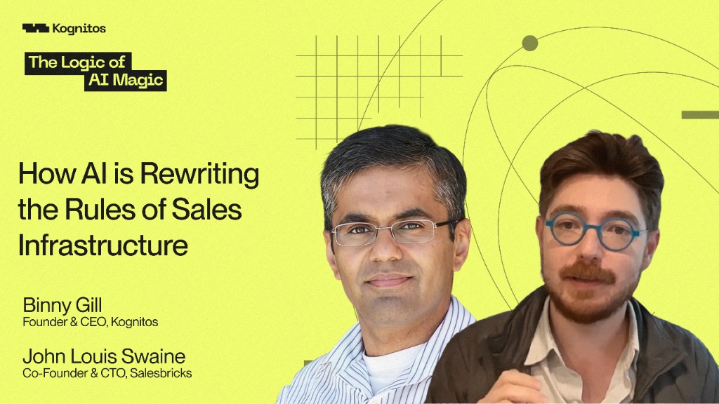 The Logic of AI Magic — How AI is Rewriting the Rules of Sales Infrastructure, with John Louis Swaine