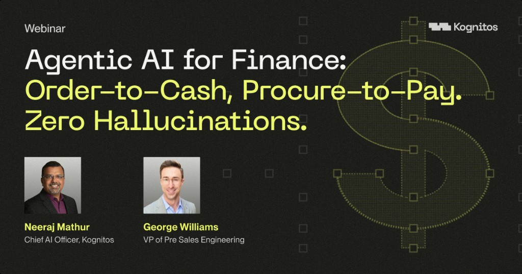Agentic AI for Finance: Order-to-Cash, Procure-to-Pay. Zero Hallucinations.