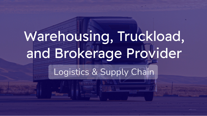 National Logistics Provider Case Study